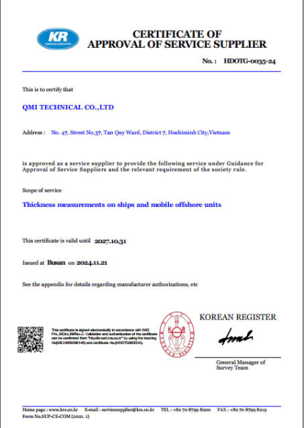 KOREAN REGISTER OF SHIPPING