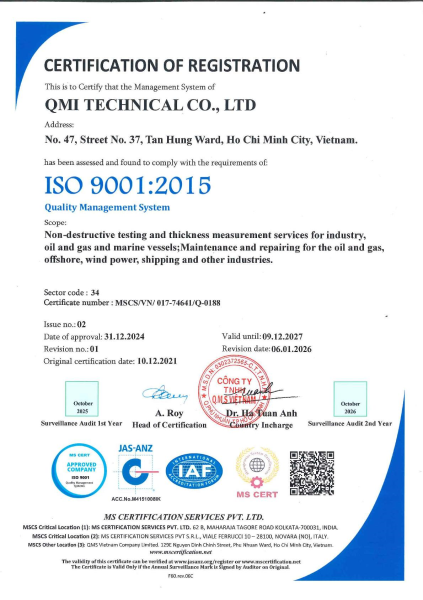 ISO 9001 - 2015